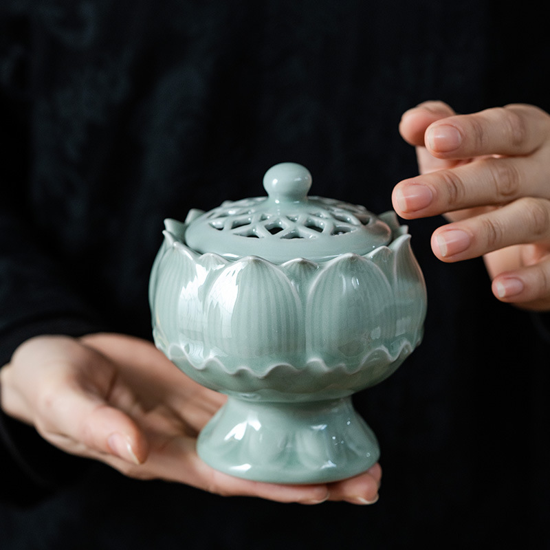 Tradycyjny elektryczny kadzielnik o wysokiej temperaturze, może palić na sucho 520 stopnie, ceramiczny przedmiot dekoracyjny do użytku domowego w herbaciarniach