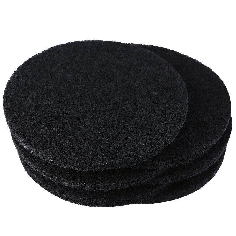 6 Pack Verdickt Kompost Behälter Filter Aktivkohle Filter für Küche Kompost Behälter Filter Ersatz, 10 mm Dicke, 6,75
