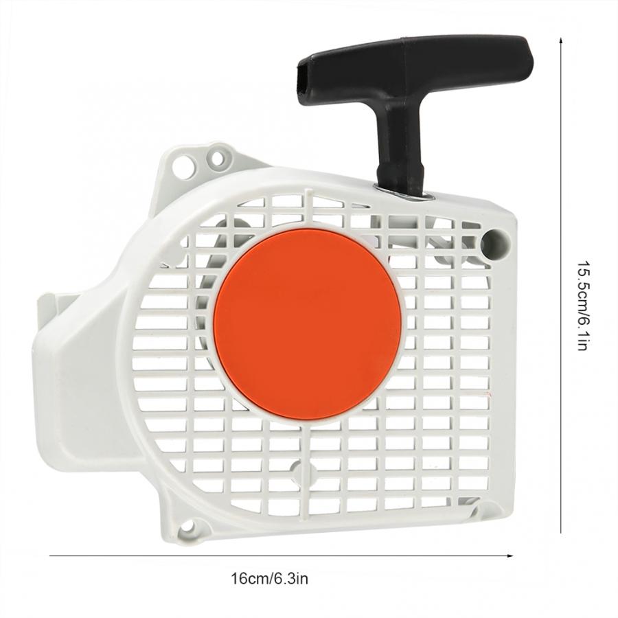 Arrancador de arranque por cuerda rebobinado apto para motosierra Stihl MS200T 020T MS200 fácil de instalar