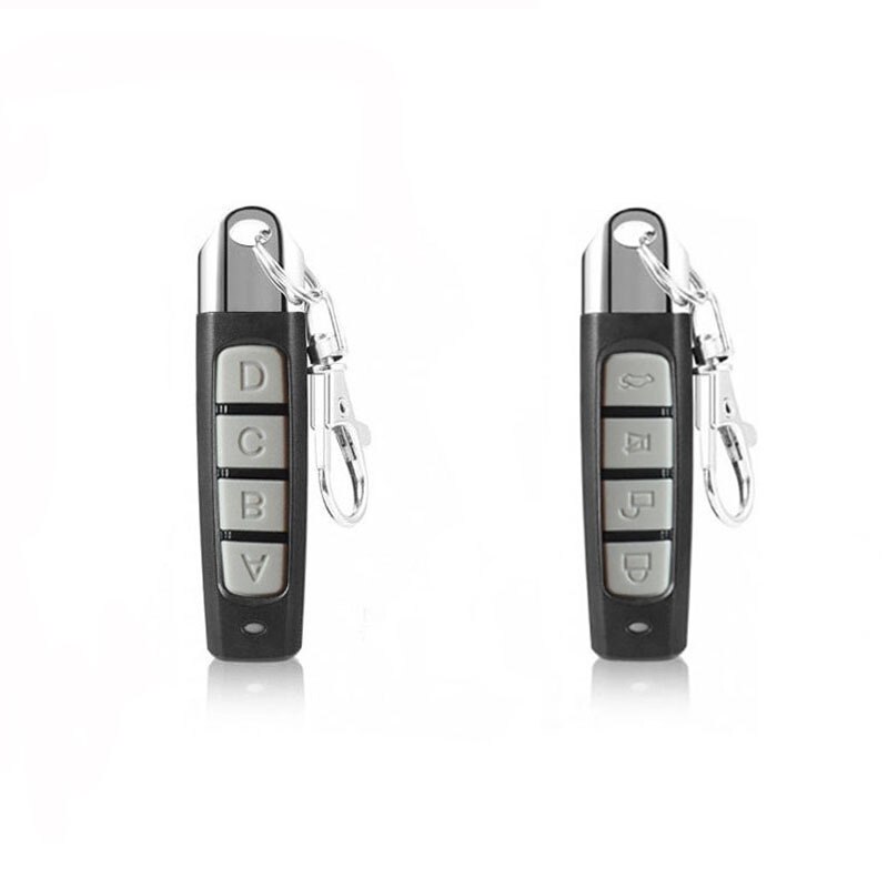 433MHZ télécommande porte de Garage ouvre-porte télécommande Clone clonage Code clé de voiture pour la sécurité à la maison ABCD 4 clés