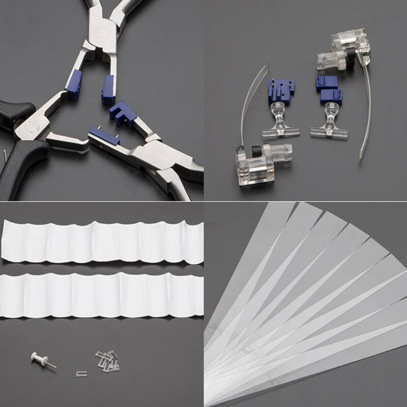 Stainless Steel Eyeglasses Plier Set Rimless Disassembly Glasses Frames Optical Tool Kit for Repair Glasses Frames