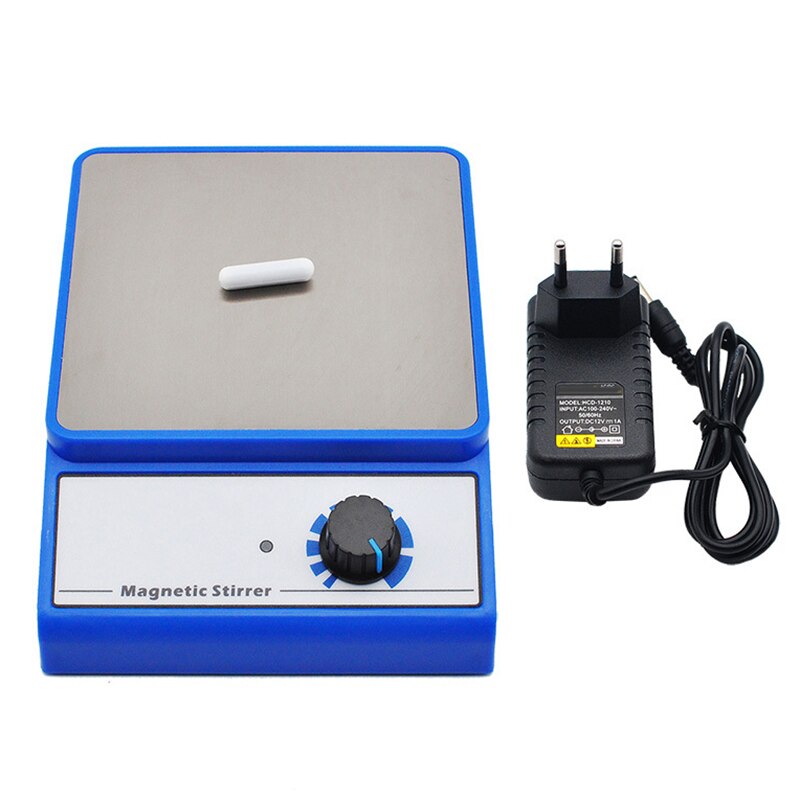 Magnetomrører rustfrit stål magnetblander med omrørerstang 3000ml laboratorieudstyr laboratorieeksperiment 80 x 130 x 45mm tb