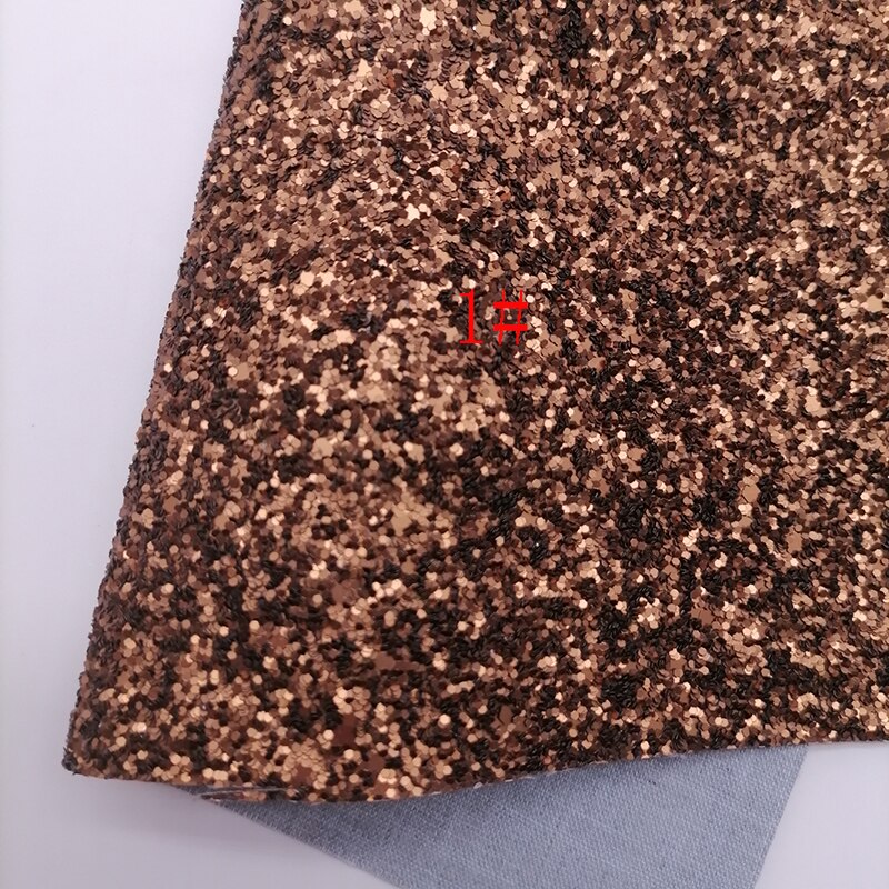 Hojas de tela de imitación de ante para lazos, hojas de cuero de imitación suave de leopardo, dos tonos, marrón brillante, bricolaje, 21x29CM, KM707: 1
