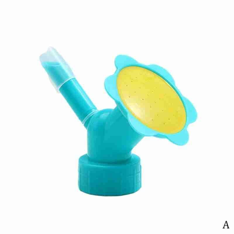 2 In1 Sprinkler Hoofd Watering Sprinkler Nozzle Voor Bloem Irrigatie Blikjes Plant Tool Watering Waterers Fles Strooi: Blauw