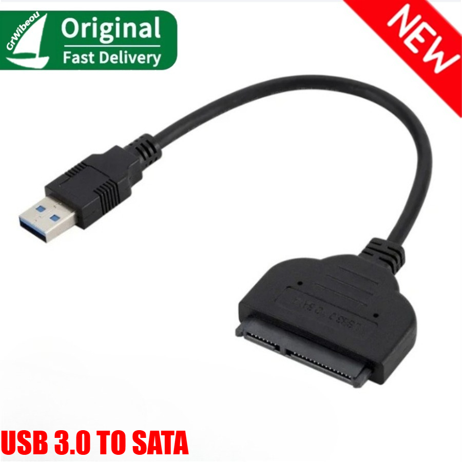Kabel SATA robić USB 3.0 / 2.0 robić dysków zewnętrznych HDD SSD 2,5 cala, robić 6 Gbps, adapter SATA 3 22-Szpilka, kabel USB 3.0 robić SATA III: Czerwony
