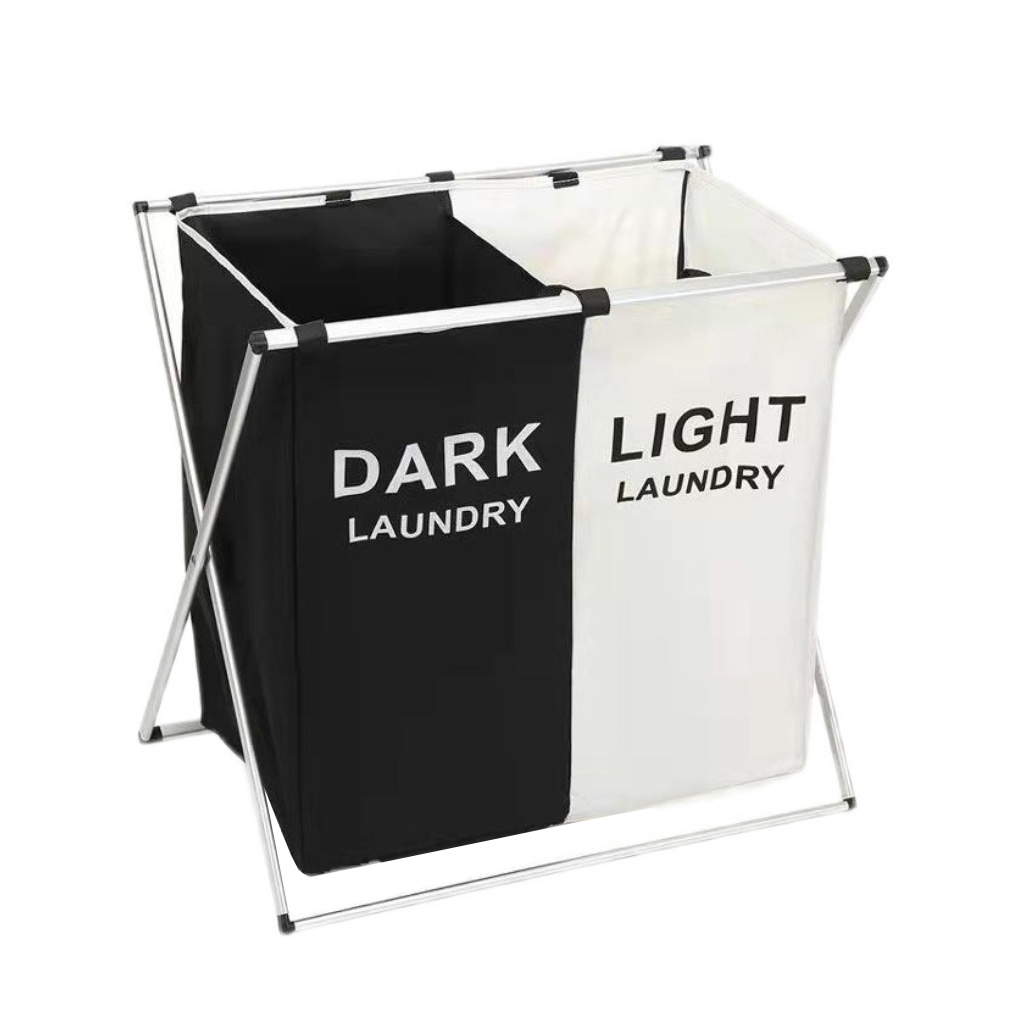 Cesta para la colada, cubo para ropa, suministros para el hogar, plegable, firmeza, conveniencia, organizador de ropa, negro-beige: Verde