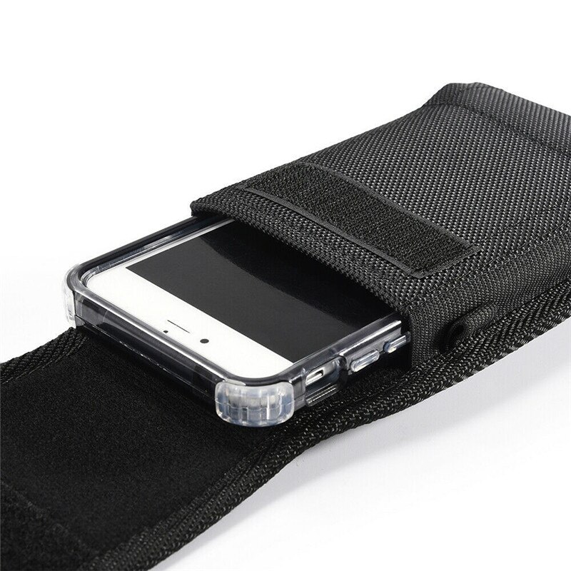 Casual Phone Bag Pouch For iPhone for Samsung for huawei for xiaomi redmi for OPPO Case Belt Clip Holster Oxford cloth Cover Box