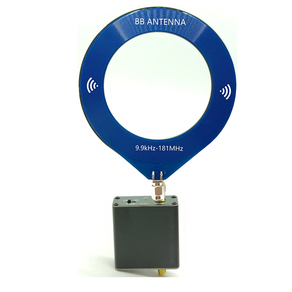 Kleine ring bb antenne 9,9 khz-181mhz sma schnitts telle mini schleifen antenne tragbare antenne für malachite sdr empfänger tef6686 empfänger