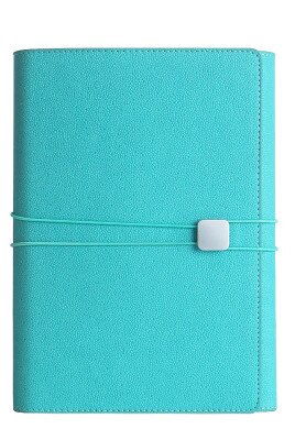 A5 Office Planner Notebook School Office Stationery Supplies Loose-leaf Notebook Agenda Planner Organizer Bullet Journal: Sky Blue