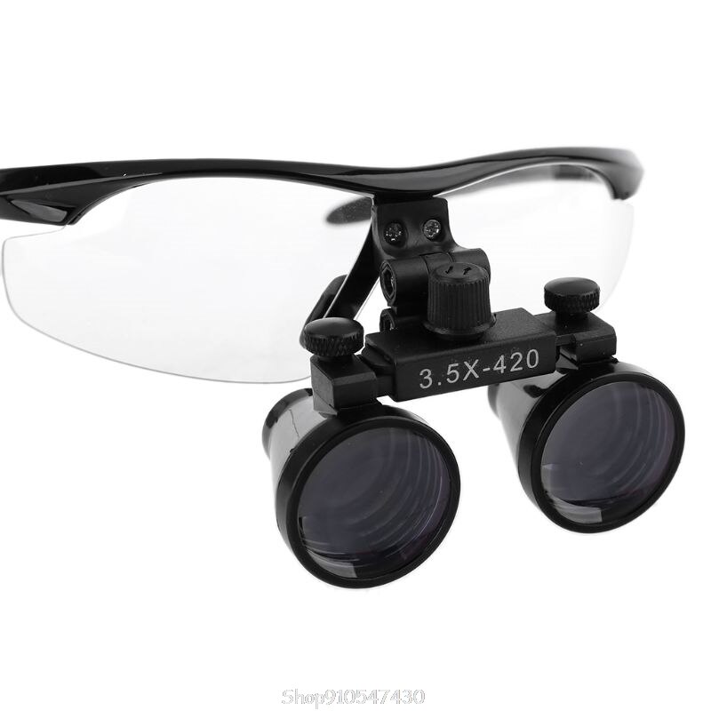 3.5X 2.5X Head Wearing Dental Loupe Ultralight Binocular Magnifier Goggle Dentist oupes metal frame N13 20