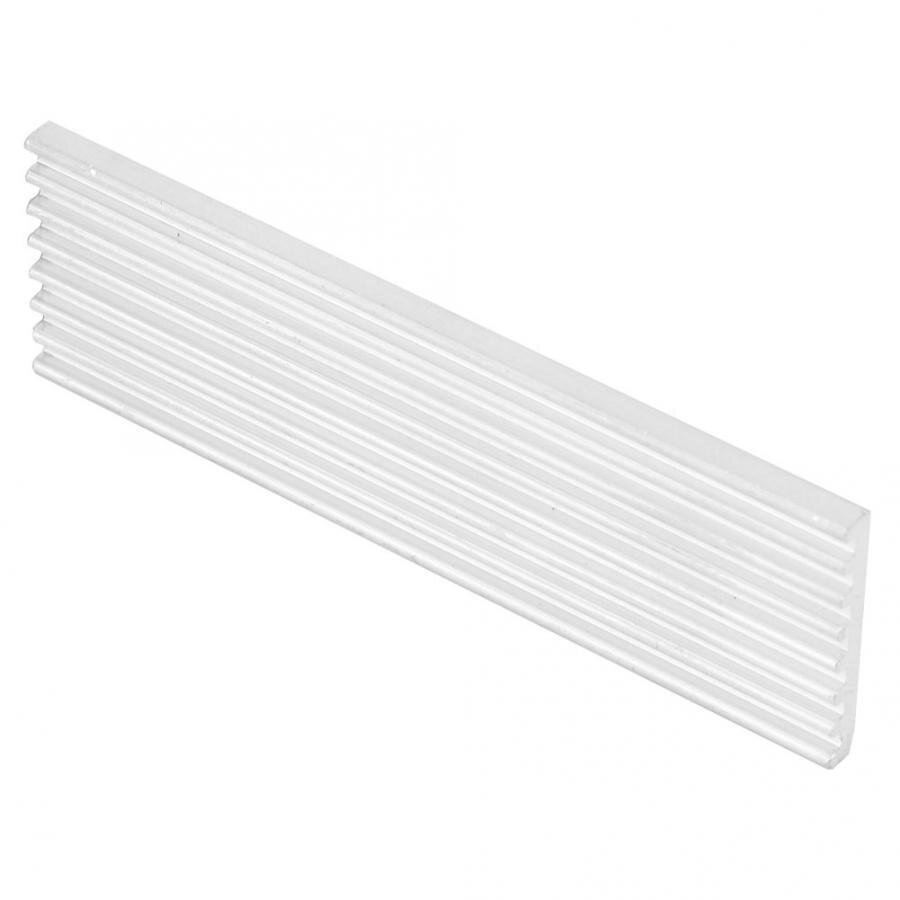 10Pcs Aluminum Radiating Fin Cooling Heatsink M2-3(Q22*3*70-White) Cooling Fin Heat Sink For M.2 2280 SSD Radiator Chip Heatsink