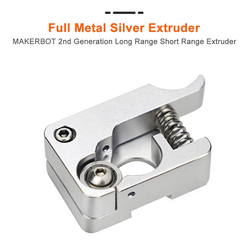 MK10 Extruder Kit 1.75mm All Metal Left Right Hand Bowden Direct Drive Extruder For MakerBot Replicator 2X 3D Printer Parts