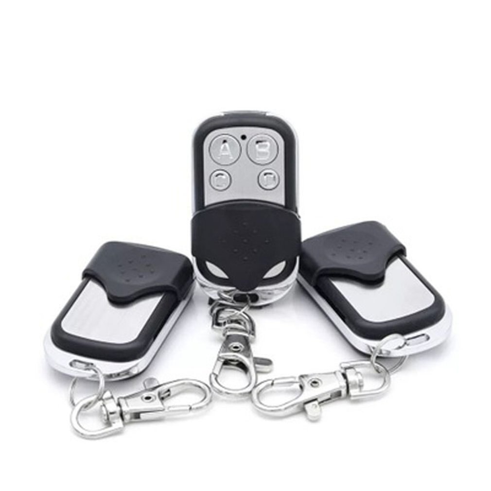Remote Control Metal Four-button 433MHZ Wireless Copy Garage Door Roll Gate Copy Code Remote Control