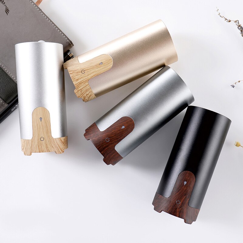 Mini Air Humidifier Wood Grain Diffuser Ultrasonic Air Mist Aromatherapy Purifier USB Vehicle Purification Office Home Tools