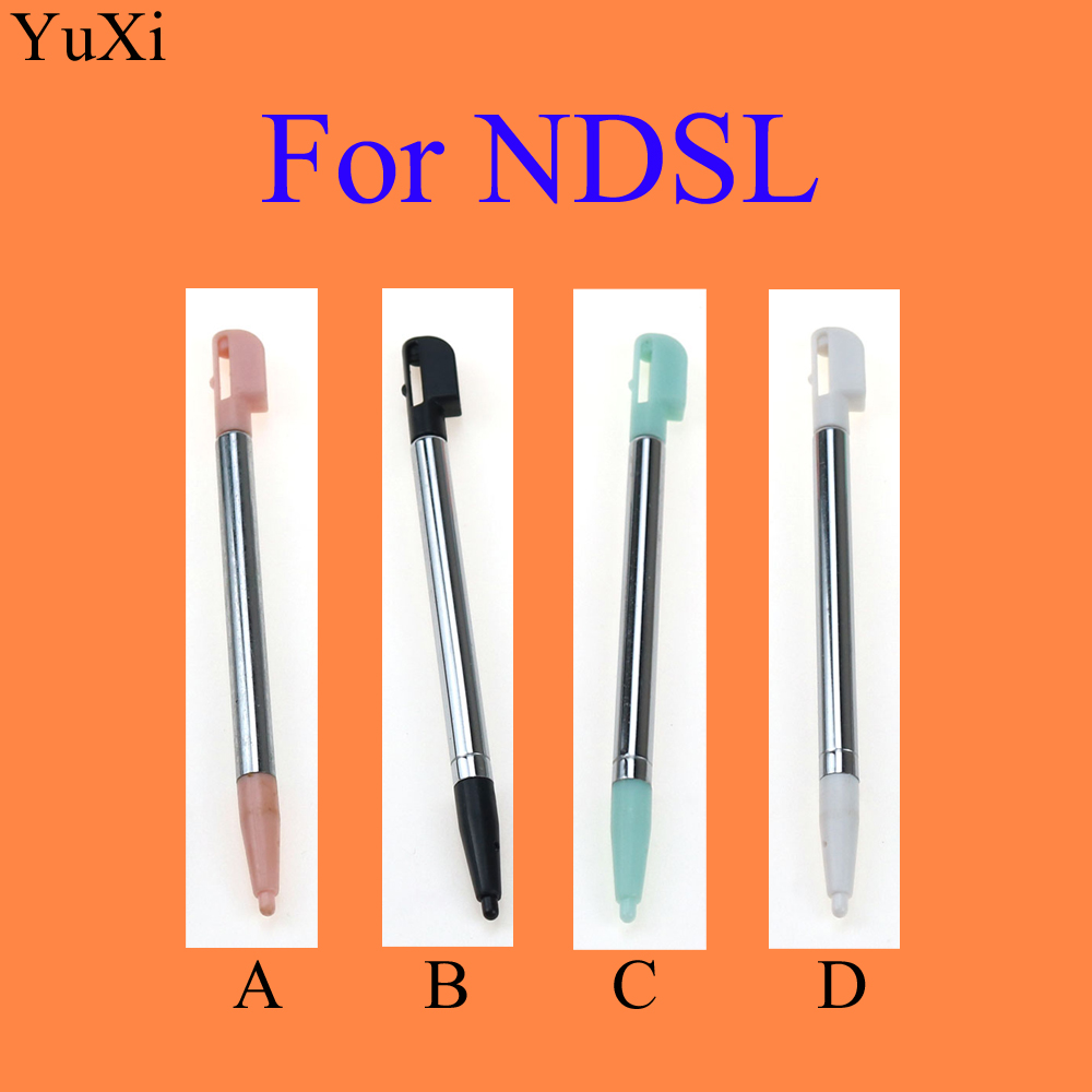 YuXi LCD Touch Screen Stylus Pen Voor Nintendo NDS DS Lite DSL NDSL Touch Screen Pen Metalen Intrekbare Stylus Touch pen