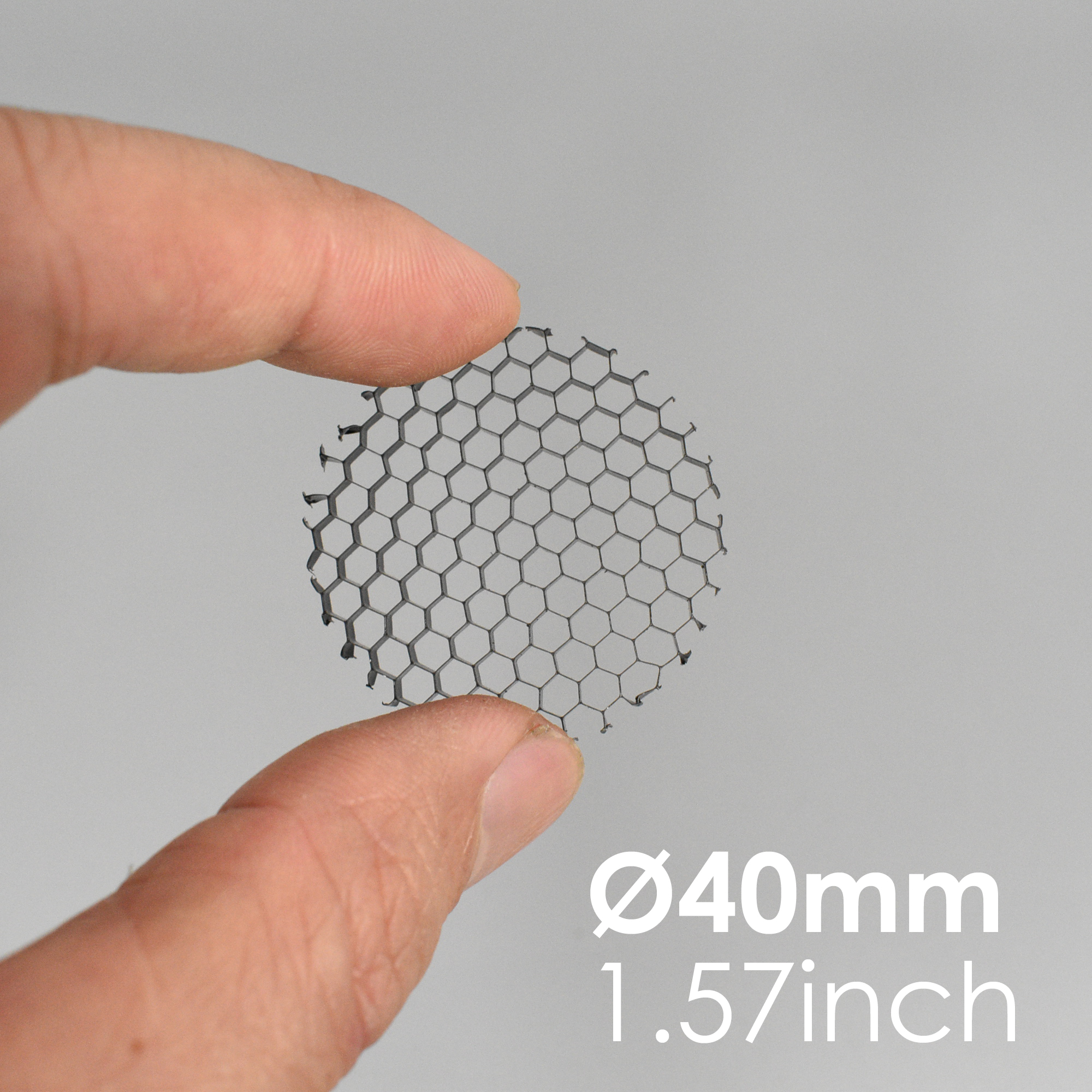 Soft Light Lamp Shade 3mm Honeycomb Anti-glare Plate Aluminum Mesh Cover Mount Reflector Diffuser for Spotlights Downlights