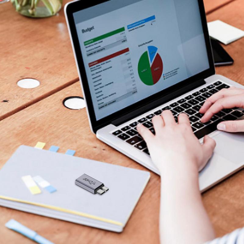 Micro B USB C 3.0 Male to Type C Female Adapter Type-C USB3.0 Micro B Connector for External Hard Drive Disk HDD Cable Adapter