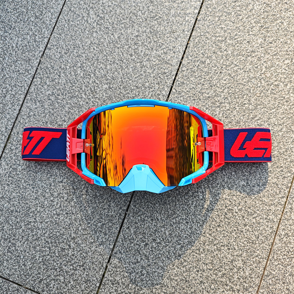 Sommar man kvinna motorcykel glasögon velocity 6.5 hjälm glasögon vindskydd bmx motorcykel utomhussport glasögon säkerhetsutrustning: Lila