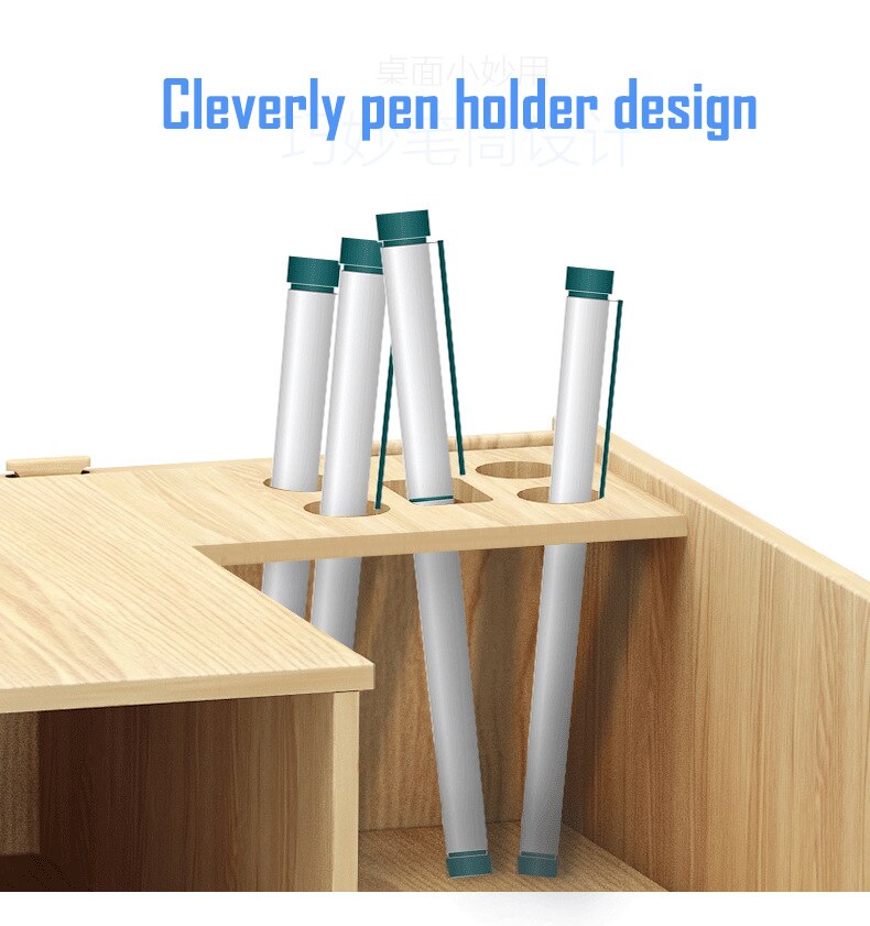 Computer desk monitors add height frame Computer stand desktop with storage monitor base laptop desk PC table NoteBooks Office