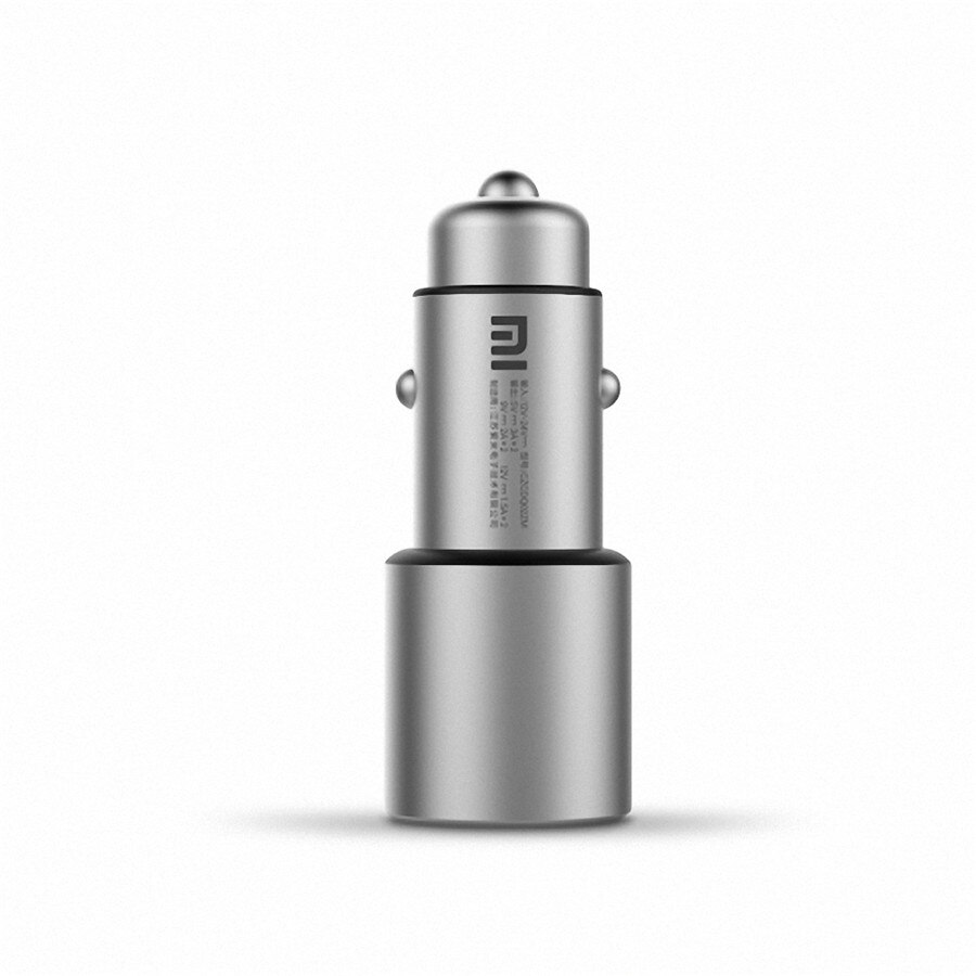 Xiao Mi Car Charger 100% Original Xiao Mi Car Charger QC 3.0 Dual USB Quick Charge Max 5V/3A Metal For Xiao mi iPhone Samsung