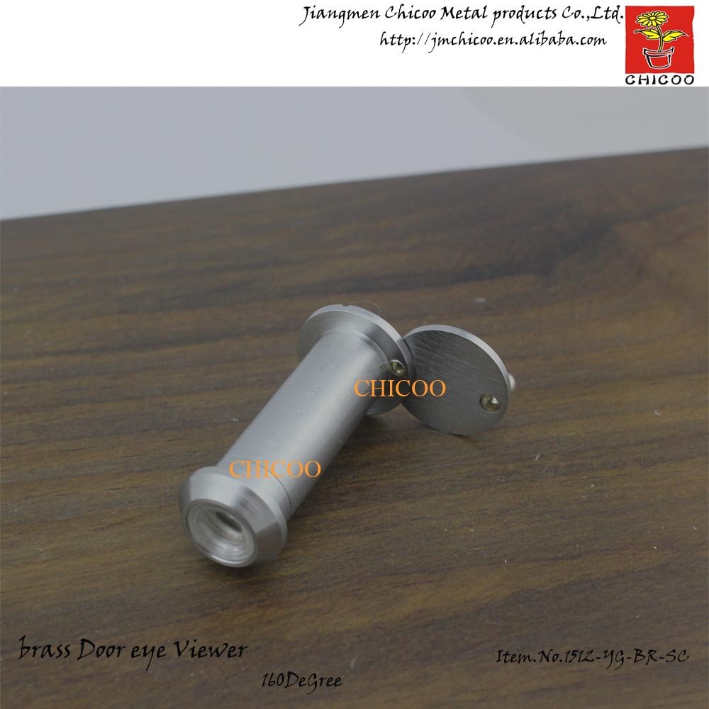 160 Graden Brass groothoek deur Kijkgaatje Deur Security Viewer deur spyphole viewer