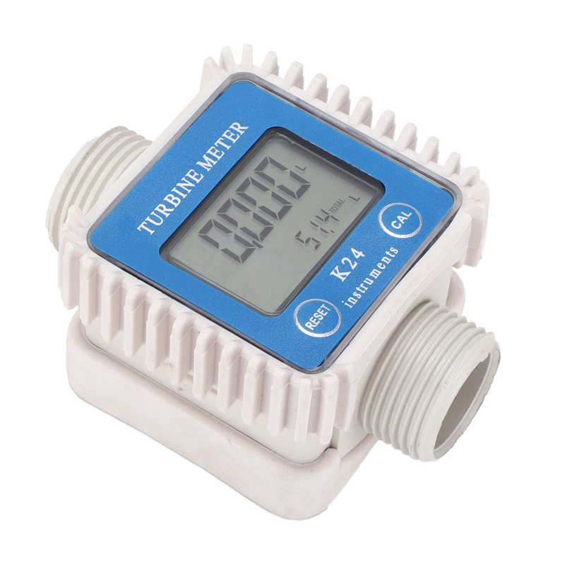Flow Meter Flow Meter Indicator Electronic Digital LCD for Diesel Gasoline Oil Methanol