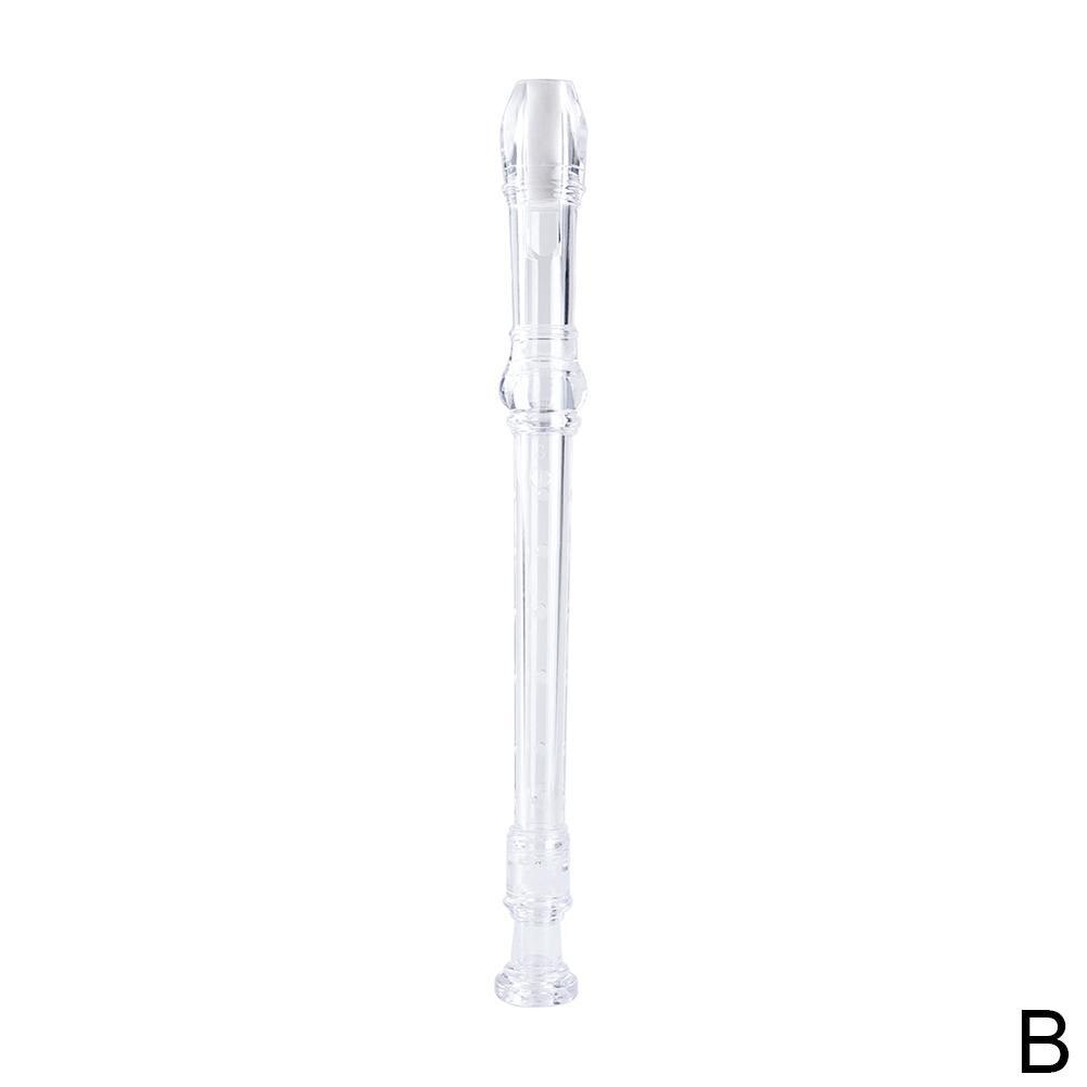 Clarinet 8 Hole G Key For Kid Early Education + Cleaning Clarinet Instrument Rod Hole Eight Musical D1S1: B