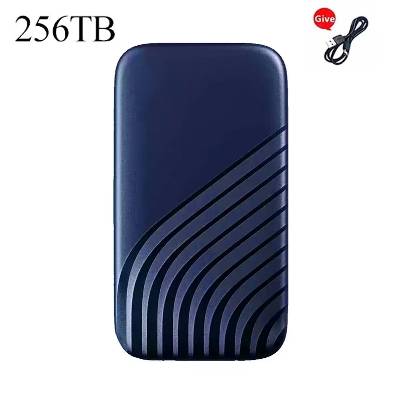 Lenovo 128TB High Speed SSD External Hard Drive USB3.1 Type-C Portable Storage for Laptop/PC 2TB 4TB 8TB Flash Drive