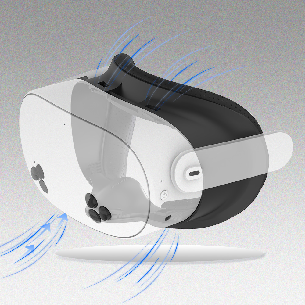 til oppdrag 3s vr spilling elite hodestropp med komfortabelt ansiktsgrensesnittbrakett til meta oppdrag 3s vr-tilbehør