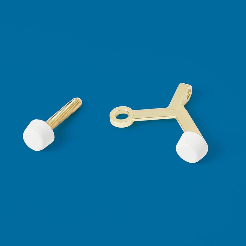 10 Pack Standard Hinge Pin Door Stop, Hinge Pin Adjustable Positioning Door Stop