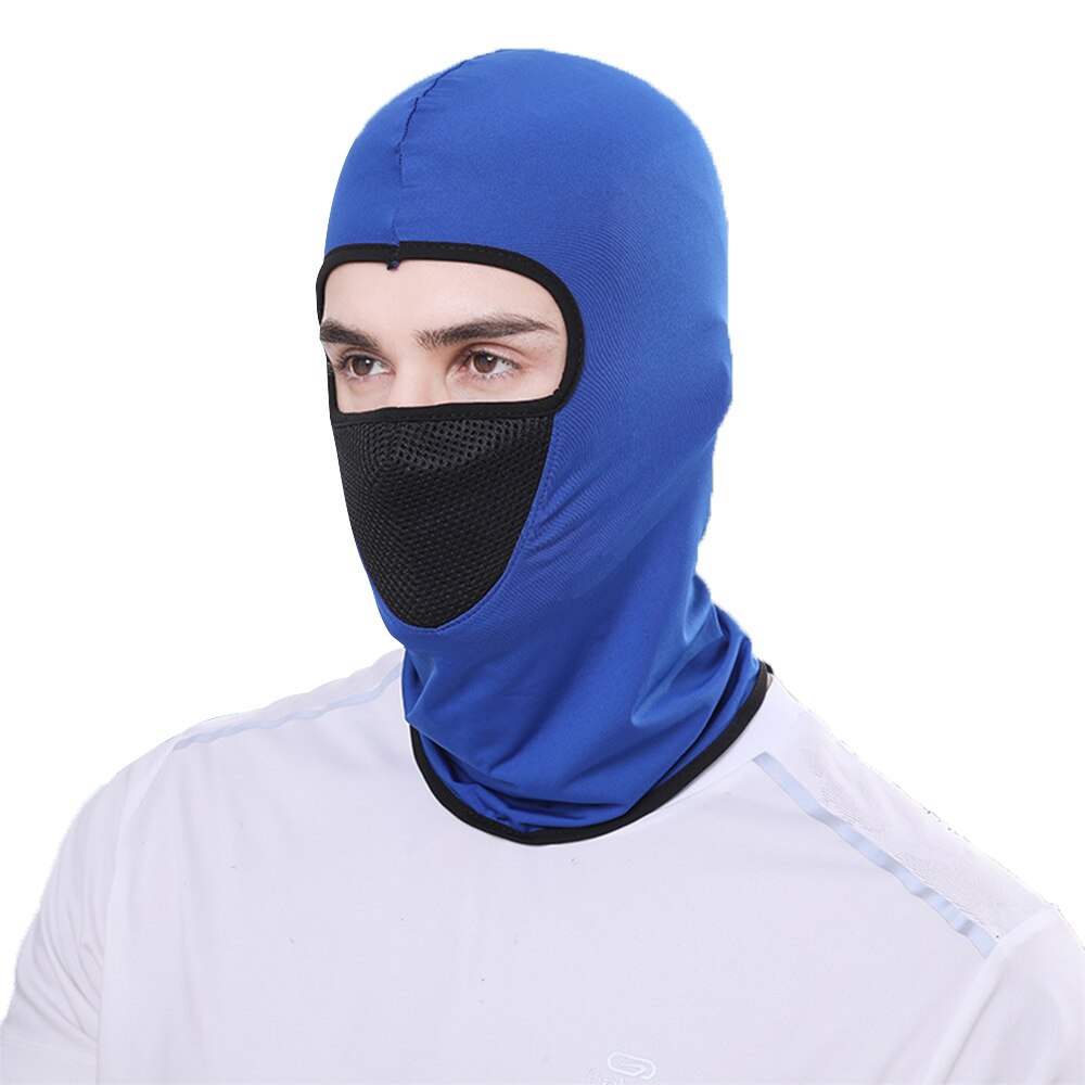 Motorcykel balaclava fuld ansigts cover varmere vindtæt åndbar cykling ski biker skjold mænd hjelm#