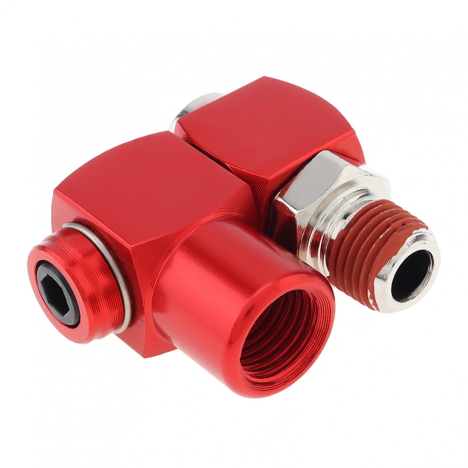 Conector giratório da mangueira do ar, acessórios industriais do ar, adaptador portátil das ferramentas do ar, 1,4 "NPT, 360 graus