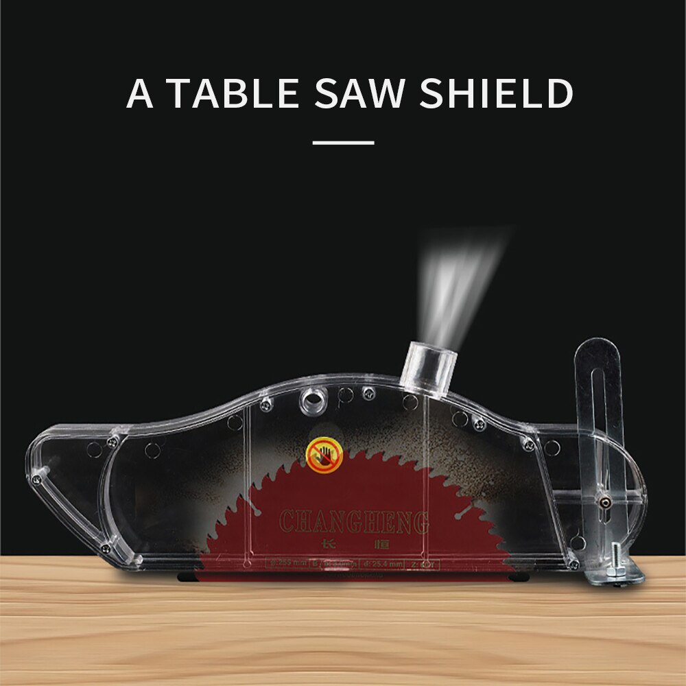 DIY Table Saw Protective Cover Woodworking Shell Safety Universal Stand with Dispensing Tool Anti Dust Transparent