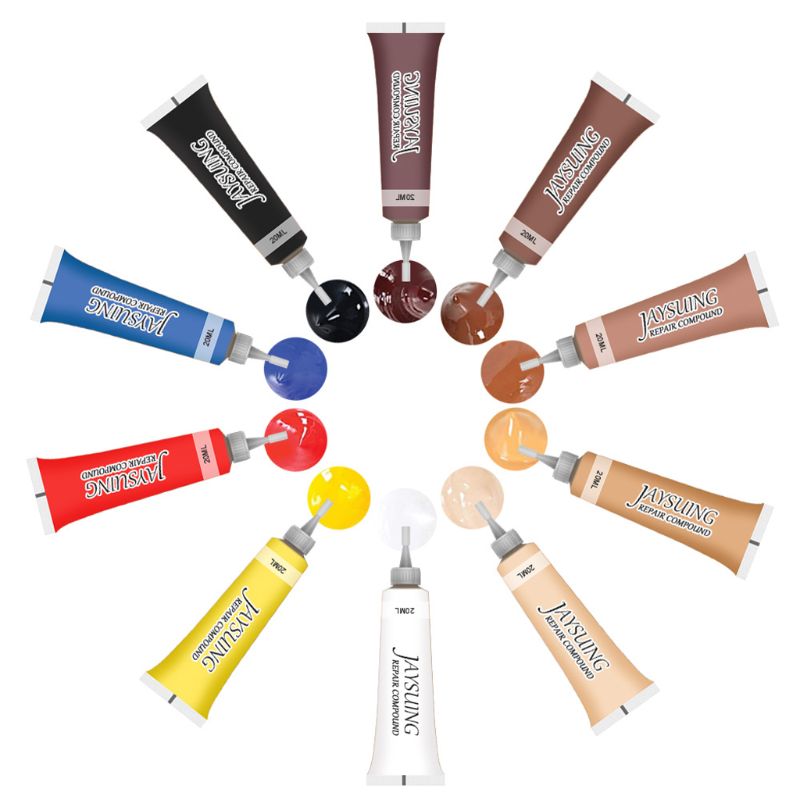 Furniture Clinic Leather Easy Restoration Kit Leather Refinish Recolor Agent Kit