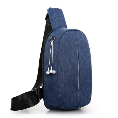 ¡Bolsos de compras coloridos a la para Hombres! ¡oferta! Bolsos de viaje casuales de cintura y un hombro, bolsos de pecho sólidos de nailon que combinan con todo: 4