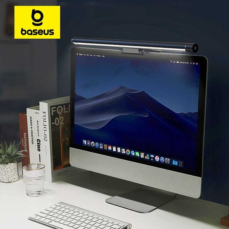 Baseus USB Light Computer Screen Hanging Lamp Pro LED Desk Table Lamp Upgrade Stepless Adjustment Monitor USB Reading Light