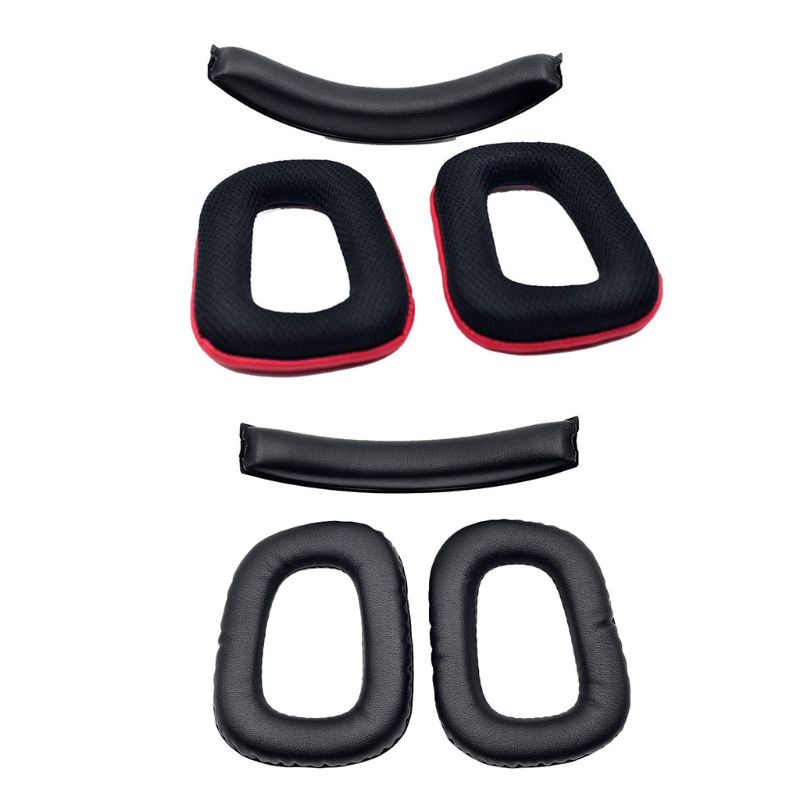 Voor Logitech G35 G930 G430 F450 Headset Vervanging Hoofdband Oor Pad Set U1JA