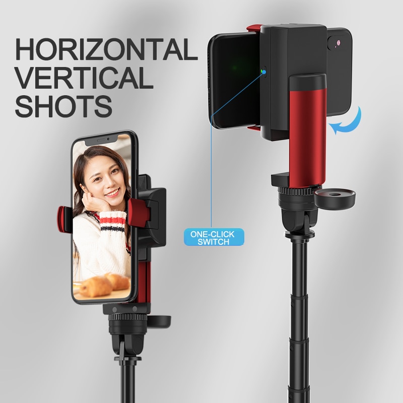 Phone Stabilizer Selfie Stick Video Shooting Vlog Anti-shake Stable Tripod Live Broadcast Device Camera Motion Handheld PTZ