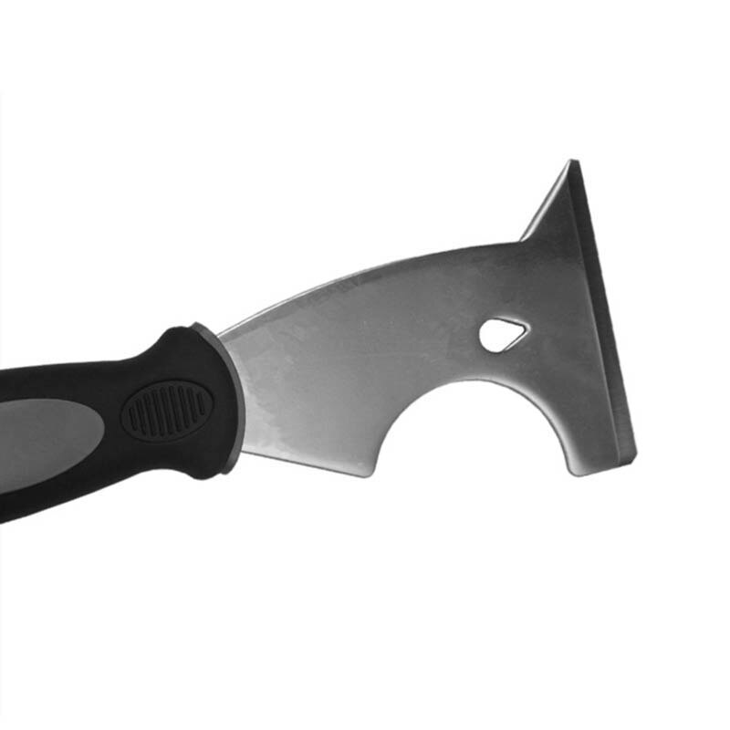 Stainless Steel Paint Putty Scraper 7 in 1 Paint Tools Filling Spatula Plaster Shovel Caulk Removal Tool Wallpaper Putty Scraper