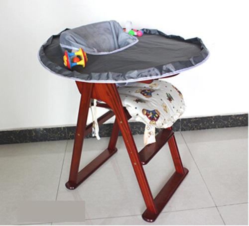 Baby Fütterung Stuhl Matte Sitz Pad Verhindert Baby Von Werfen Lebensmittel Große Wasserdichte Kinder Schürze Anti-leckage Bib Fütterung tuch