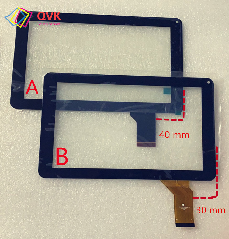 Black White 9 inch P/N FX-C9.0-0068A-F-02 for N8000 N9000 Capacitive touch screen panel repair replacement spare parts