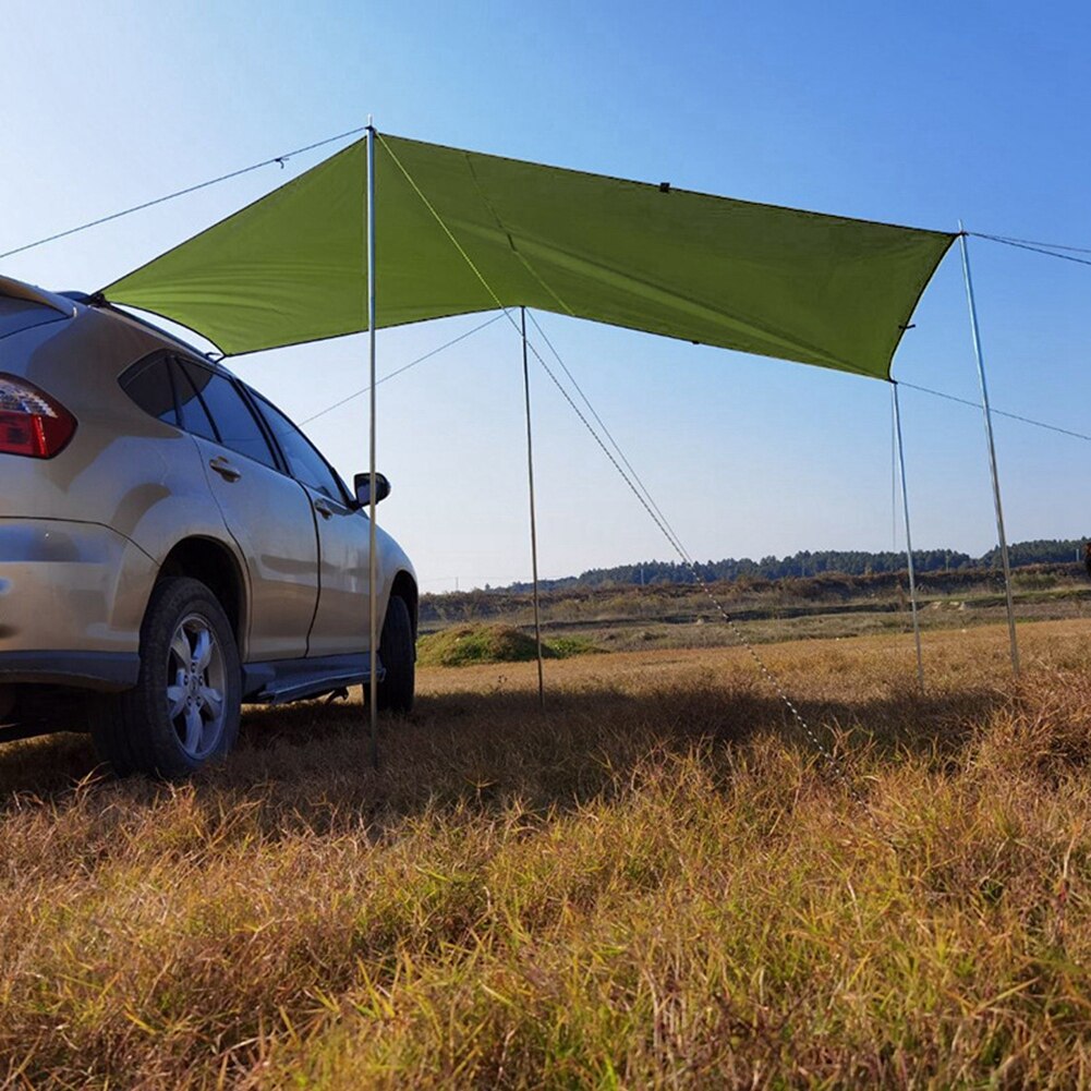 Car Trunk Camping Tent Sunshade Waterproof Portable Car Side Awning Rooftop Sun Shelter Shade for Canopy Outdoor Travel Hiking