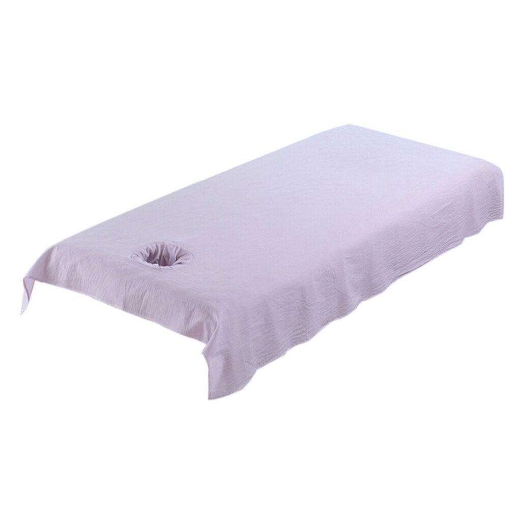 Table de Massage professionnelle en coton lavable, drap de lit, 8 couleurs, 200x120cm