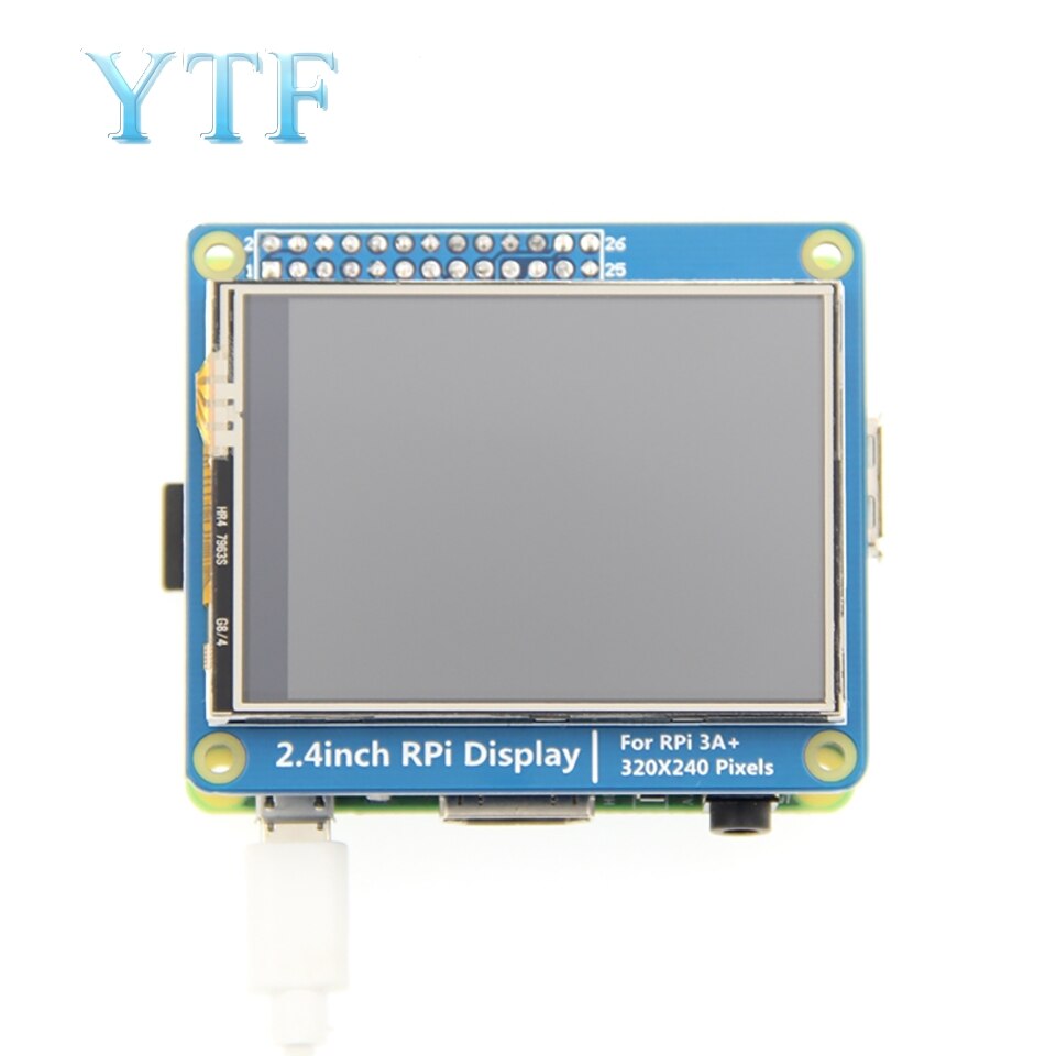 2.4 inch Raspberry Pi color TFT LCD display, compatible with Raspberry Pi 3A+/3B+