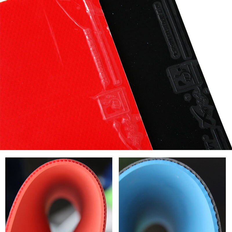 XVT-gomas de goma para tenis de mesa, gomas de pimpón con esponja para raqueta de Ping Pong, originales, ITTF