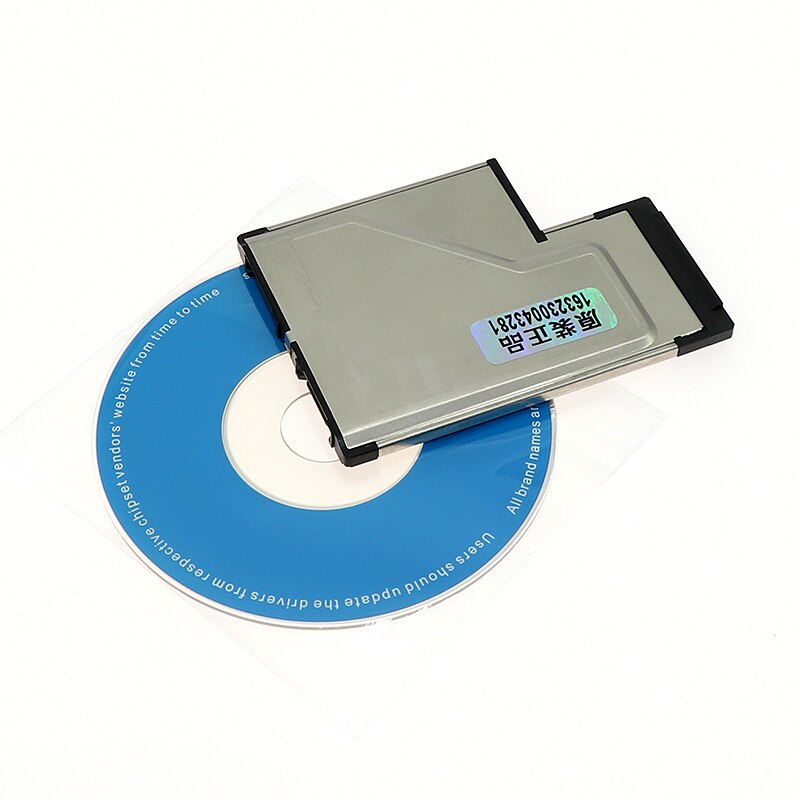 Carte Express 54mm ExpressCard 54 à 2 ports eSATA HDD convertisseur pour ordinateur portable