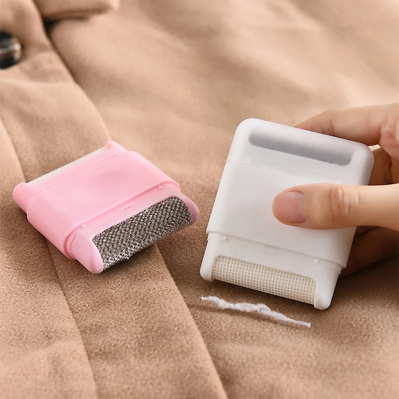 Mini Lint Remover Manual Portable Double-head Hair Ball Removing Brush for Sweater Wool Coat Clothes Brushes Fur Cleaning Tools
