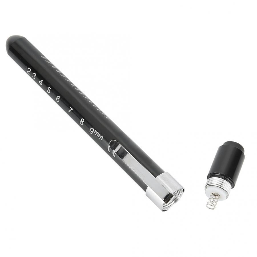 Portable élève jauge stylo lumière torche lampe de poche lunettes optométrie équipement accessoires