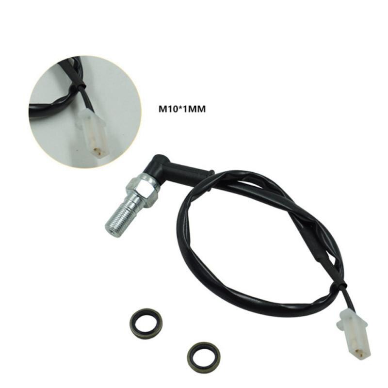 Motorcycle Hydraulic Brake Light Switch 10mmx1.25Pitch For Single Line Hydraulic Brake System Hydraulic Brake Pressure Light Swi