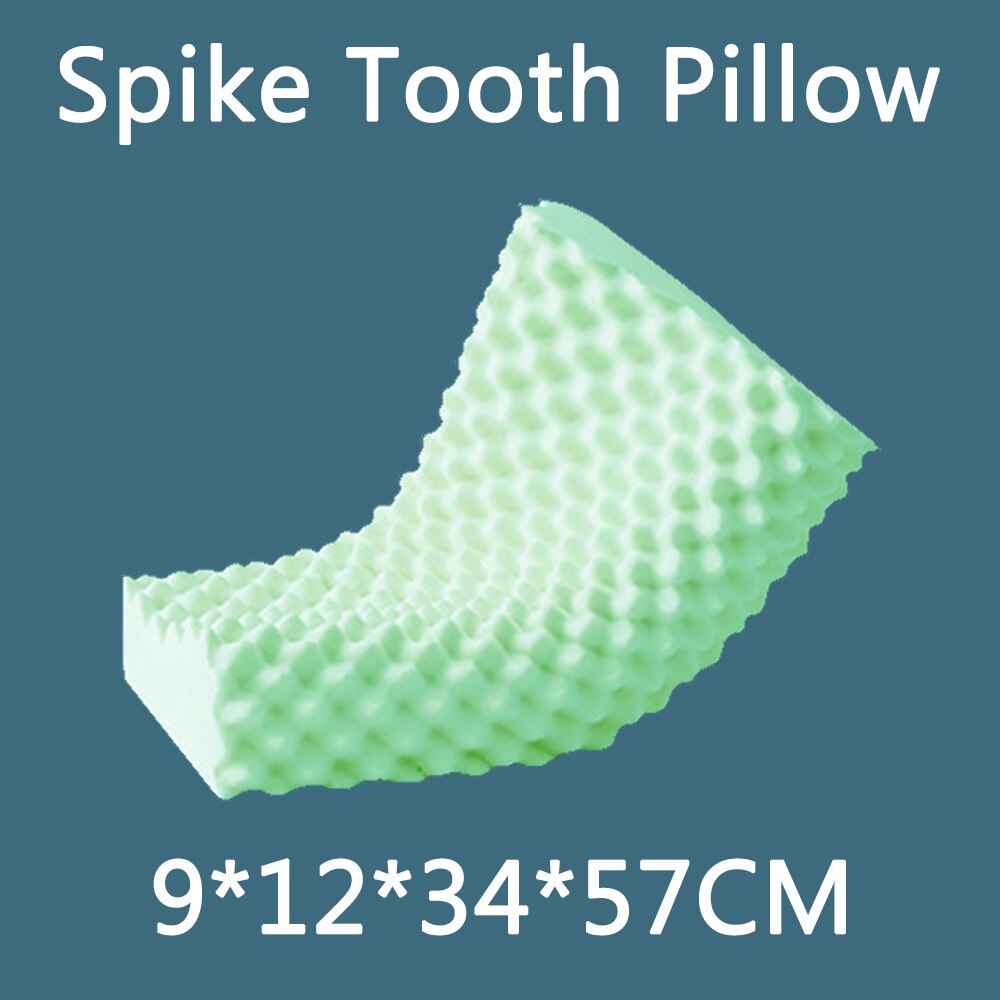 Natural-Latex Pillow Orthopedic Cervical Massage Bed Pillow Release Pressure Sleeping Pillows for Bedroom with Pillowcase: Send pillowcaseGSpik